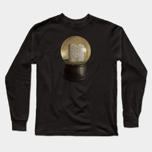 Urban snow globe Long Sleeve T-Shirt